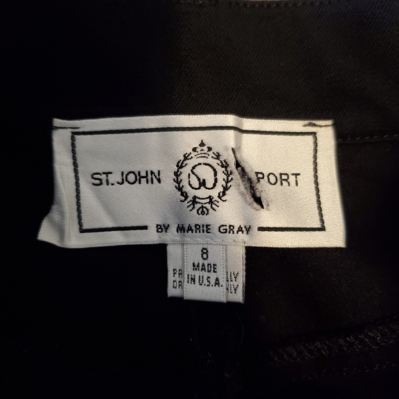 St John Sport Black Pants - Picture 6 of 8